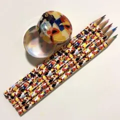 ヒステリックミニ 色鉛筆 5本　小物入れ