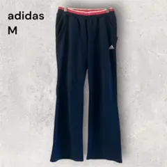 adidas アディダス スウェットパンツ ネイビー UVケア M ゴム ライン