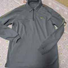 メンズ☆Nike Golf グレー ポロシャツ♪Mサイズ