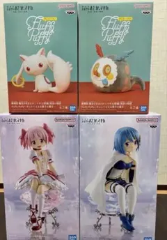 まどマギ フィギュア まどか さやか キュウべえ お菓子の魔女 4体セット