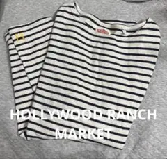HOLLYWOOD RANCH MARKET ボーダー 長袖カットソーサイズ4のサムネイル