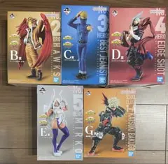 一番くじ ヒロアカ The Top 5! BCDEG賞 5体セット ホークス