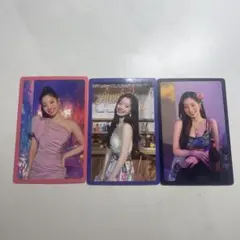 タレントカード Taste of Love 3枚セットダヒョンTWICE
