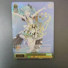 ステージのセカイ 初音 ミク SSP サイン TD - メルカリ