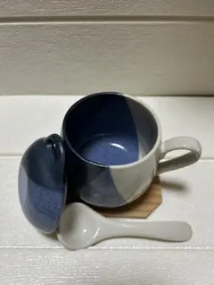 うつわ工房 UTSUWA KOBO 茶碗蒸し スプーン・コースター 5個セット