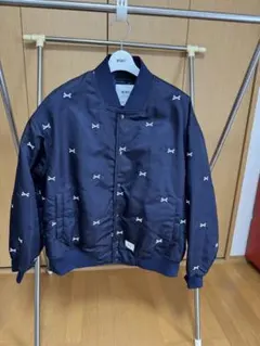 WTAPS22SS発売 TEAM JACKET NYLON ネイビーM付属完備