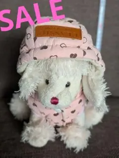 最終値下❗️あったかピンク　フード付フリースジャケット　犬服　綿100%　S2号