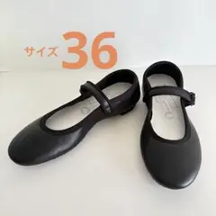 【新品未使用】ショセ トラベルシューズ ワンストラップバレエシューズ サイズ36のサムネイル