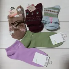 カラフルソックス5足セット