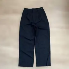 ユニクロ　リネンブレンドタックワイドパンツ　Ｍ