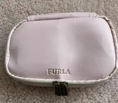 FURLA ピンク ナイロン ポーチ