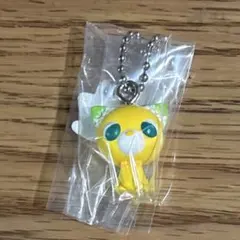 ★チョコボーロ　お茶犬　ボールチェーンマスコット　ミン　黄色　新品未開封★