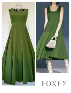 フォクシーNY44217 DressEdenティアードワンピースピンク40 - メルカリ