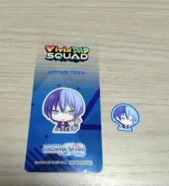 プロセカ　Vivid BAD SQUAD 青柳冬弥 シール・しおりセット