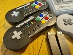 HORI ファイティングコマンダー ワイヤレス 2個 スーパーファミコンミニ