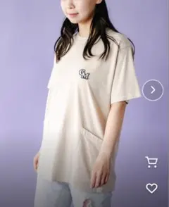 ジムマスター イニシャルワッペン　ビックTEE Tシャツ　半袖のサムネイル