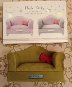 未使用品 Hello Kitty アンティークミニソファ ジュエリーケース