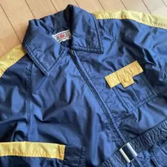美品 昭和レトロ 美津濃 MIZUNO VALOUR ナイロン ブルゾン フード