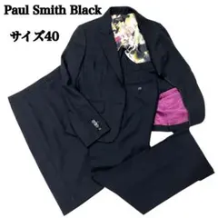 極美品♡ポールスミス　セットアップ　テーラードジャケット　スカート　花 黒　38 2025年最新】paul smith レディース スーツの人気アイテム