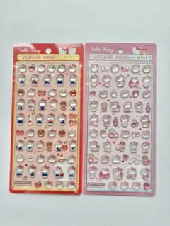 正規品　ハローキティ ボンボンドロップシール ミニ サンリオ　kitty