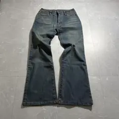 archive flare denim pants boots cut y2k