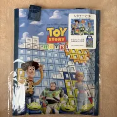 トイ・ストーリー レジャーシート 約60cm x 約90cm 収納バッグ付き