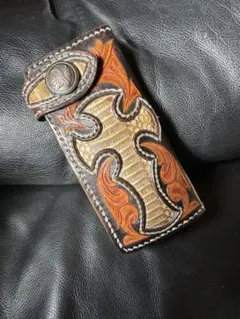 ファニー長財布　deepzone ライダースkc's バイカーズ　パイソン