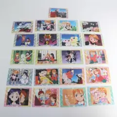 ふたりはプリキュア　カード　21枚　アマダ　2004年