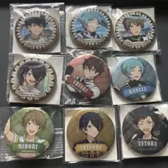 あんスタ　感謝祭　1周年　2周年　缶バッジ　流星隊　千秋　奏汰　翠　忍　鉄虎