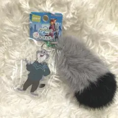 ズートピア2 パウバート アクリルキーホルダー しっぽ付き ディズニー