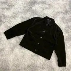 『UNIQLO』ユニクロ　コーデュロイジャケット　長袖　レギュラーカラー　綿　M