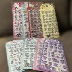 【海外正規品 】キティ♡サンリオキャラクターズ シール 8種セット まとめ売り