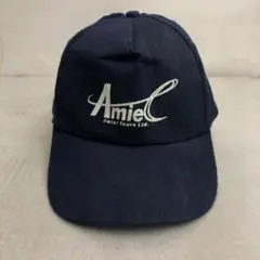 【USA古着】Amiel Tours アミエルツアー ビンテージ キャップ 紺