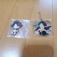 ハイキュー!! 角名倫太郎 アクリルキーホルダー ラバーチャーム