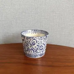 湯呑み　蕎麦ちょこ　骨董品　アンティーク　印判　B12のサムネイル