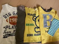 子供用ロングTシャツ　100、110センチ4枚セット
