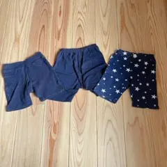 ネイビー半ズボン3点セット