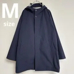 【美品】ユナイテッドアローズ メンズ ボンディング フード コート　ネイビー