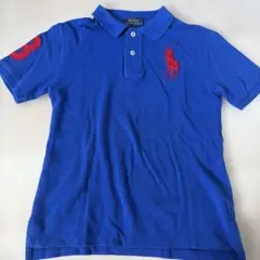 Polo Ralph Lauren 青 ポロシャツ S/P (8)