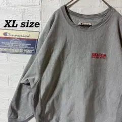 チャンピオン　y2kオーバーサイズ　リバースウィーブスウェット