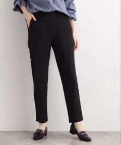グローブ　【選べる着丈/多機能】裏起毛ハイパーストレッチテーパードパンツのサムネイル