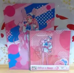 初音ミク×RODY タイトーくじ　巡音ルカ　F賞K賞　クリアスタンド　合計2点