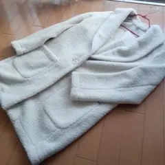 ユニクロ.テディフリース.ボア.チェスターコート