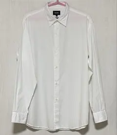 BEAMS ベーシックシャツ オーバーサイズ 長袖 ホワイト Sサイズ