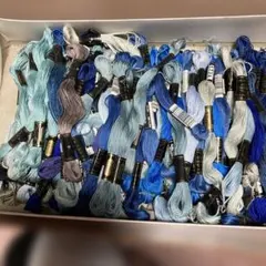 DMC 刺繍糸 セット ブルー系　2️⃣