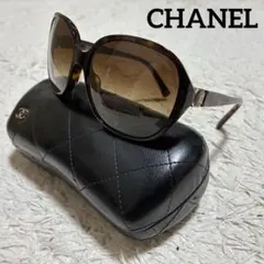 未使用級 シャネル サングラス 5285-A ココマーク カラーレンズ ケース