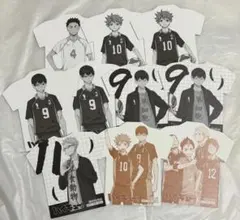 ハイキュー‼︎ アニメイト　特典　ユニフォーム型コースター　日向　影山　月島　西谷