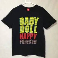 BABY DOLL グラフィックTシャツ ブラック M