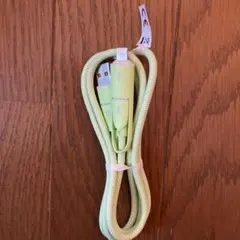 ライトグリーン Lightningケーブル