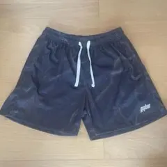 【新品】トレーニングショーツ メンズ メッシュショートパンツ 黒 筋トレ L